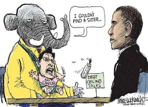 Lukovich on Obama v Cantor on Debt Ceiling